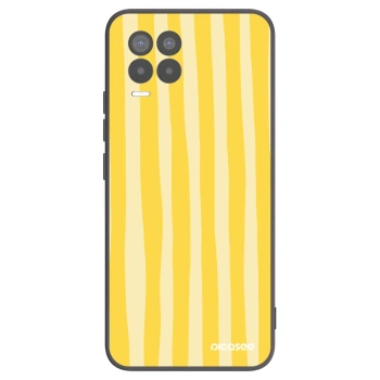 Hülle für Realme 8 4G - Lines lemon