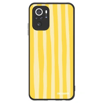 Hülle für Xiaomi Redmi Note 10S - Lines lemon