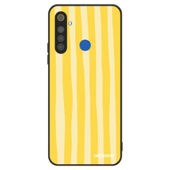 Hülle für Realme 5 - Lines lemon