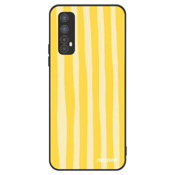 Hülle für Realme 7 - Lines lemon
