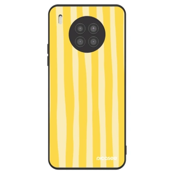 Hülle für Huawei Nova 8i - Lines lemon