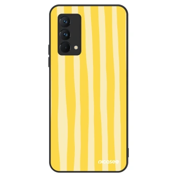 Hülle für Realme GT Master Edition 5G - Lines lemon