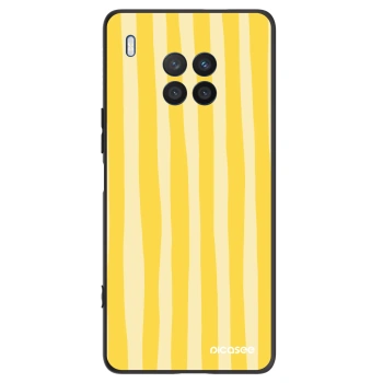 Hülle für Honor 50 Lite - Lines lemon