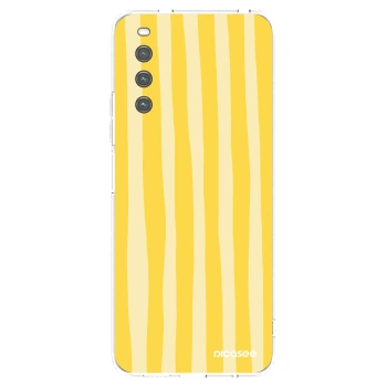 Hülle für Sony Xperia 10 IV 5G - Lines lemon