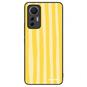 Hülle für Xiaomi 12 Lite - Lines lemon