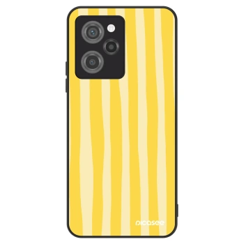 Hülle für Xiaomi Poco X5 Pro - Lines lemon