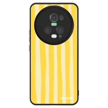 Hülle für Honor Magic5 Pro - Lines lemon