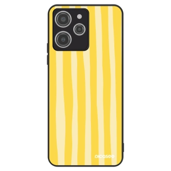 Hülle für Xiaomi Redmi 12 4G - Lines lemon