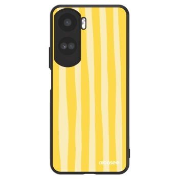 Hülle für Honor 90 Lite 5G - Lines lemon