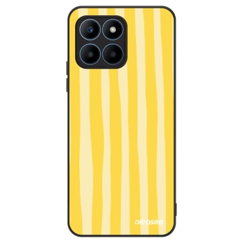 Hülle für Honor 70 Lite - Lines lemon