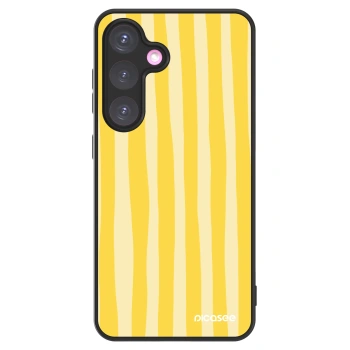 Picasee ULTIMATE CASE für Samsung Galaxy S24+ S926B 5G - Lines lemon