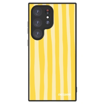 Picasee ULTIMATE CASE für Samsung Galaxy S24 Ultra S928B 5G - Lines lemon
