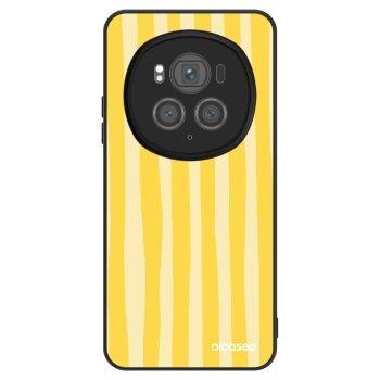 Hülle für Honor Magic6 Pro - Lines lemon