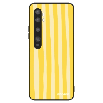 Hülle für Xiaomi Mi Note 10 (Pro) - Lines lemon