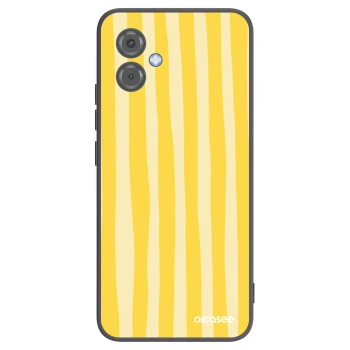 Hülle für Motorola Moto G14 - Lines lemon