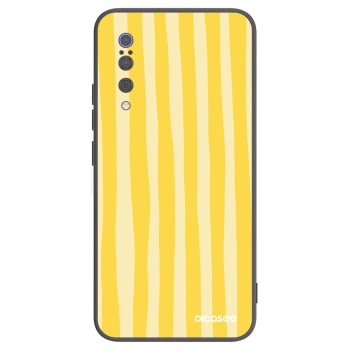 Hülle für Xiaomi Mi 9 - Lines lemon