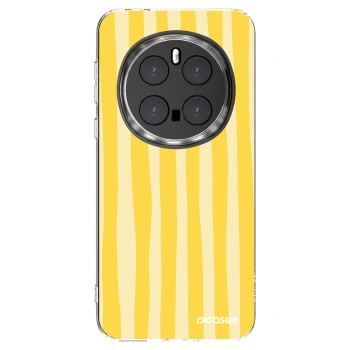 Picasee Honor Magic7 Pro 5G Hülle - Transparentes Silikon - Lines lemon