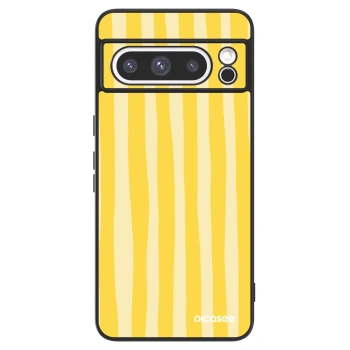 Picasee ULTIMATE CASE für Google Pixel 8 Pro - Lines lemon