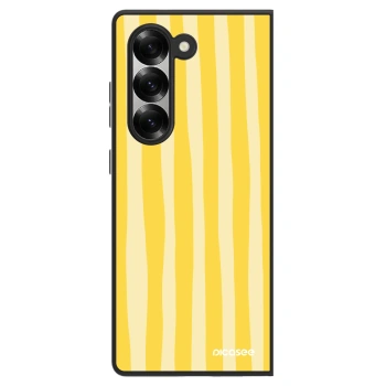 Hülle für Samsung Galaxy Z Fold6 5G - Lines lemon
