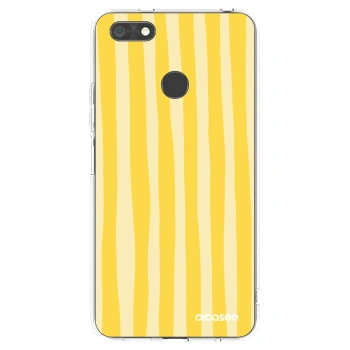 Hülle für Huawei P9 Lite Mini - Lines lemon