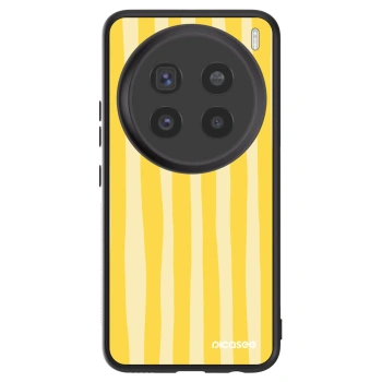Hülle für Vivo X200 Pro - Lines lemon