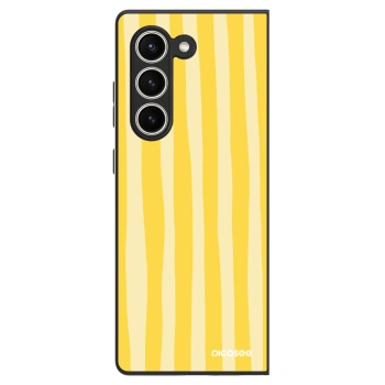Hülle für Samsung Galaxy Z Fold5 5G - Lines lemon