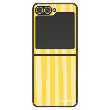 Hülle für Samsung Galaxy Z Flip5 5G - Lines lemon
