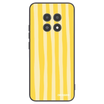 Picasee Realme 12X Hülle - Schwarzes Silikon - Lines lemon