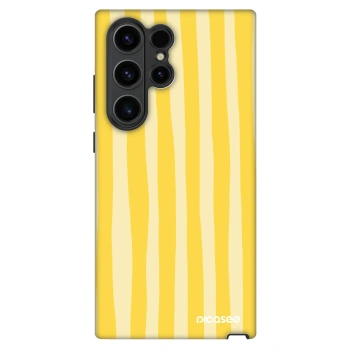 Hülle für Samsung Galaxy S23 Ultra 5G - Lines lemon