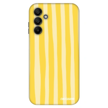 Hülle für Samsung Galaxy A15 A155F 4G - Lines lemon