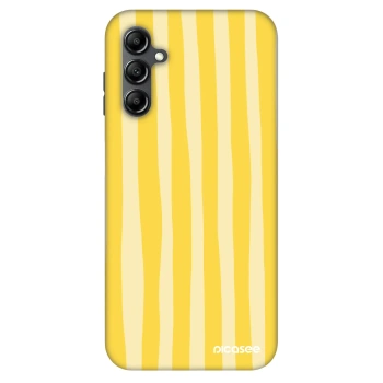 Hülle für Samsung Galaxy A14 5G A146P - Lines lemon