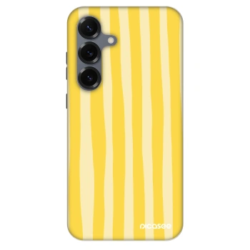 Hülle für Samsung Galaxy S25 5G - Lines lemon