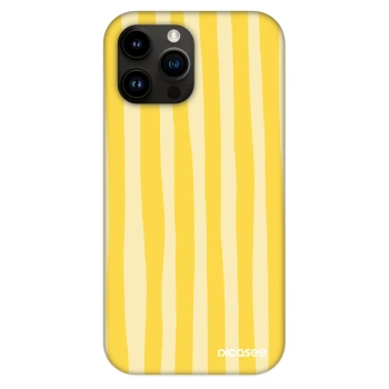 Hülle für Apple iPhone 13 Pro Max - Lines lemon