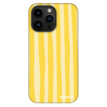 Hülle für Apple iPhone 14 Pro Max - Lines lemon