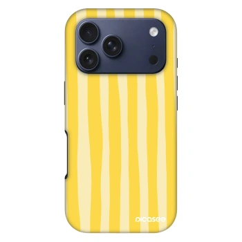 Hülle für Apple iPhone 17 Pro - Lines lemon