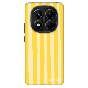 Hülle für Xiaomi Redmi Note 14 Pro 4G - Lines lemon