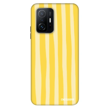 Hülle für Xiaomi 11T - Lines lemon