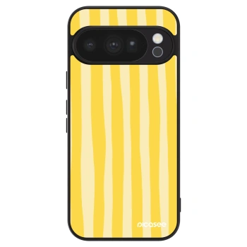 Hülle für Google Pixel 10 Pro - Lines lemon