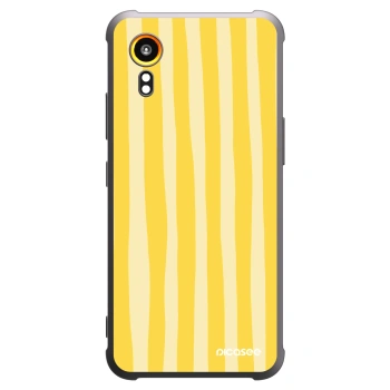 Hülle für Samsung Galaxy Xcover 7 - Lines lemon