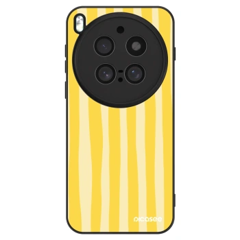 Hülle für Vivo X300 Pro - Lines lemon