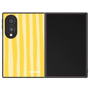 Hülle für Samsung Galaxy Z Fold8 5G - Lines lemon