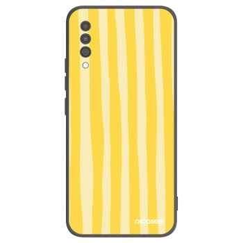 Hülle für Samsung Galaxy A30s A307F - Lines lemon