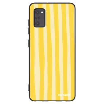 Hülle für Samsung Galaxy A41 A415F - Lines lemon