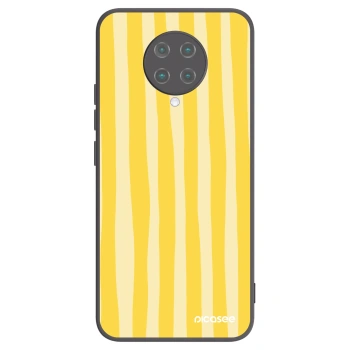 Hülle für Xiaomi Poco F2 Pro - Lines lemon