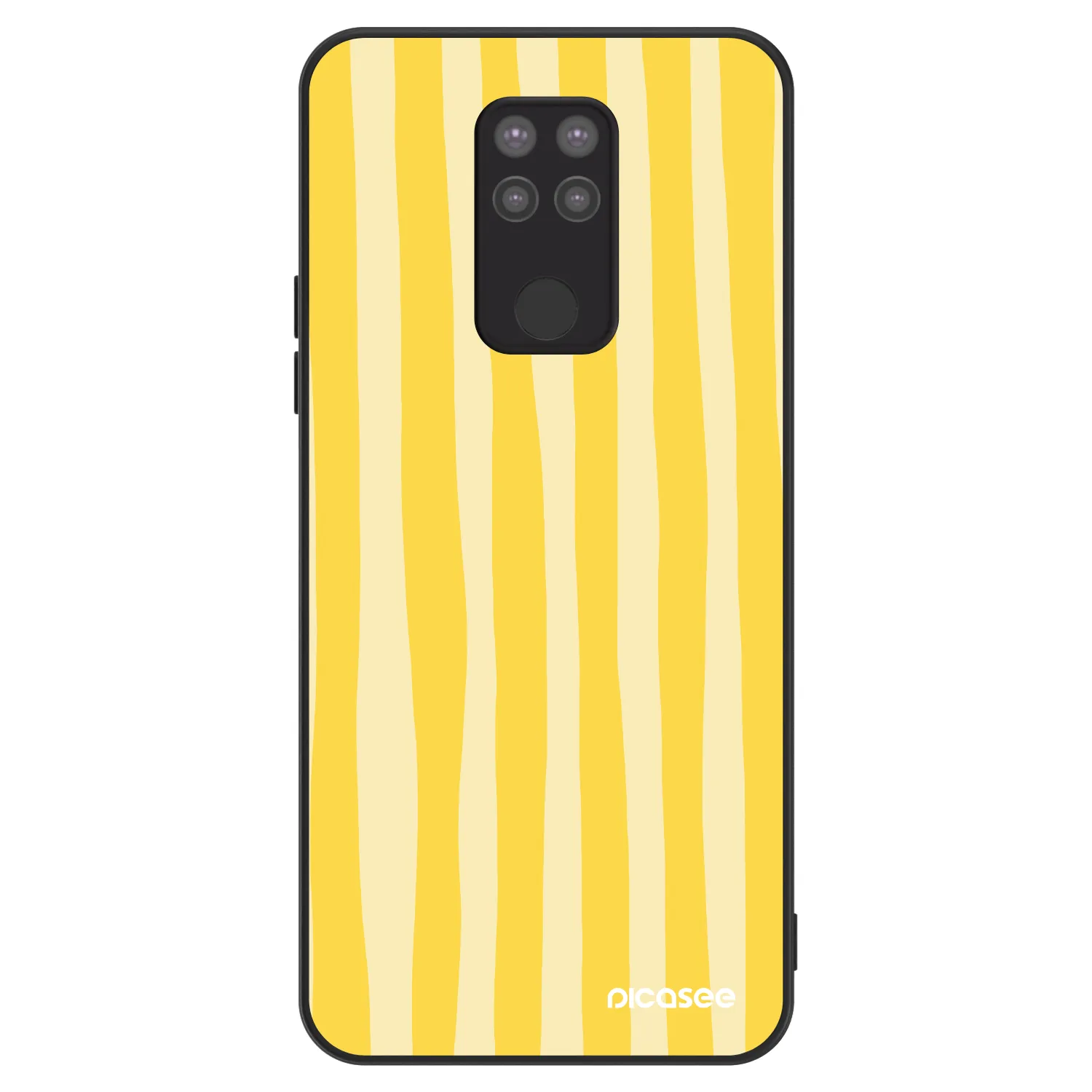 Picasee ULTIMATE CASE für Xiaomi Redmi Note 9 - Lines lemon