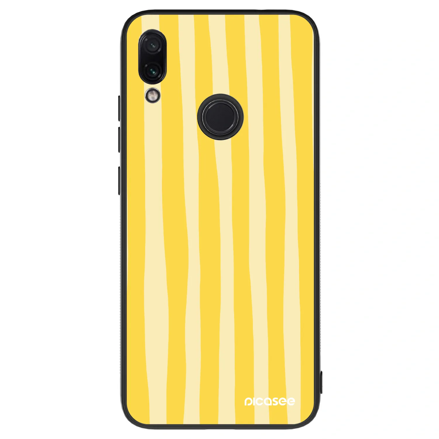Picasee ULTIMATE CASE für Xiaomi Redmi Note 7 - Lines lemon