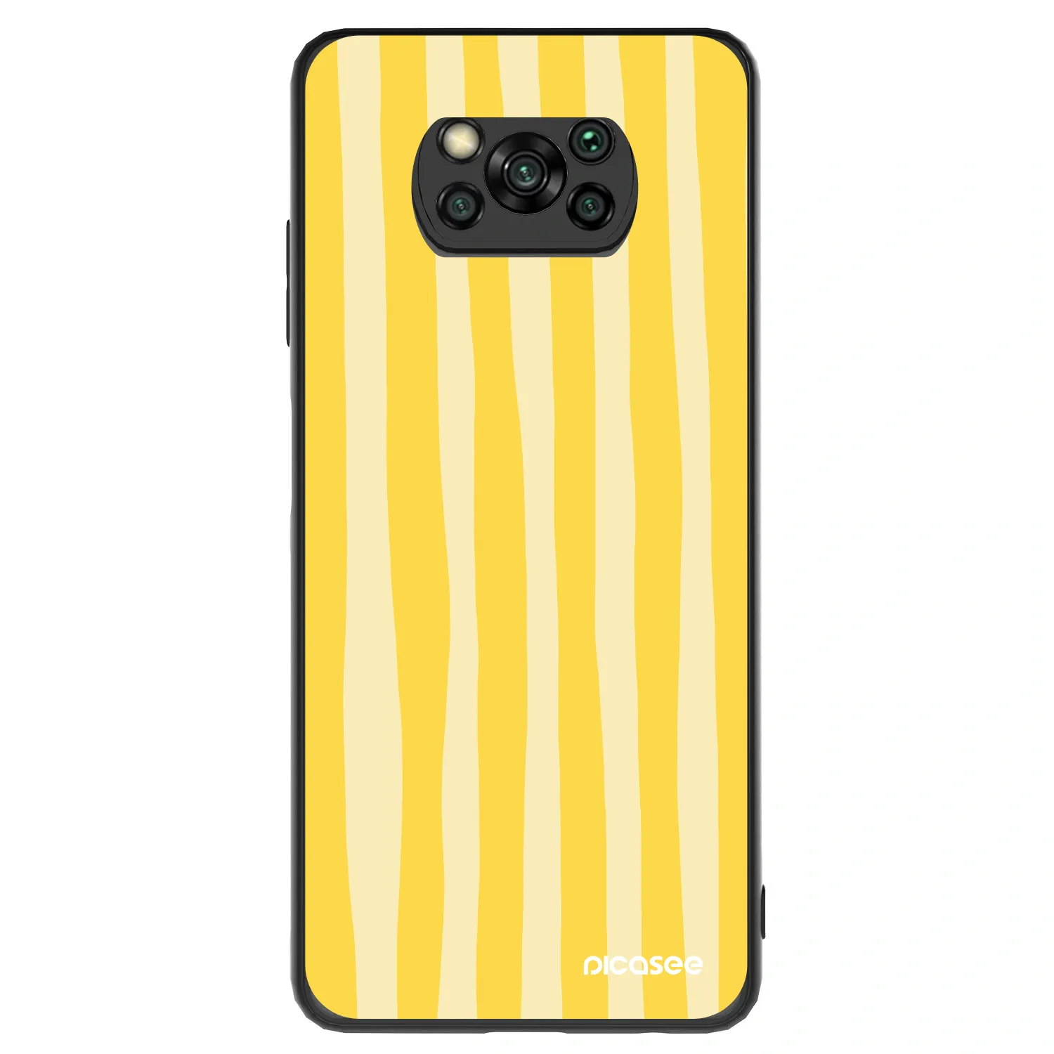 Picasee ULTIMATE CASE für Xiaomi Poco X3 - Lines lemon