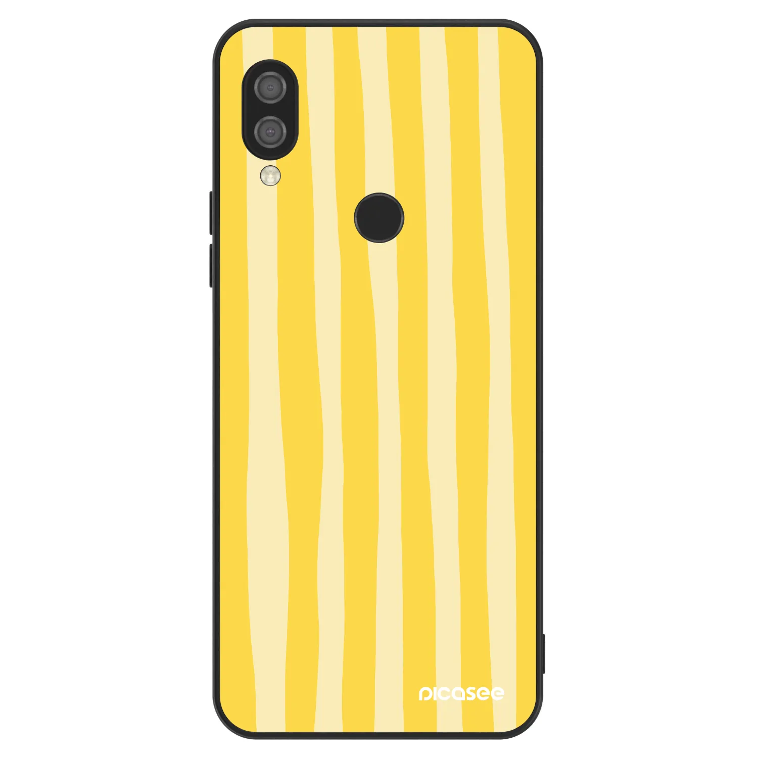 Picasee ULTIMATE CASE für Xiaomi Redmi 7 - Lines lemon