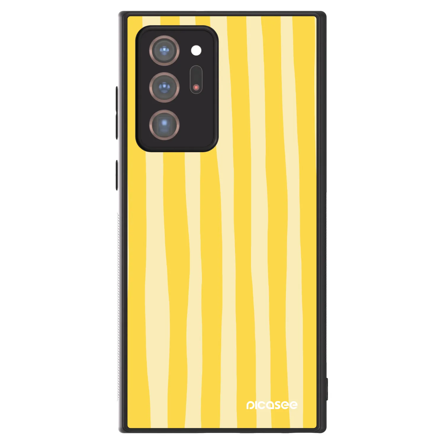 Picasee ULTIMATE CASE für Samsung Galaxy Note 20 Ultra - Lines lemon