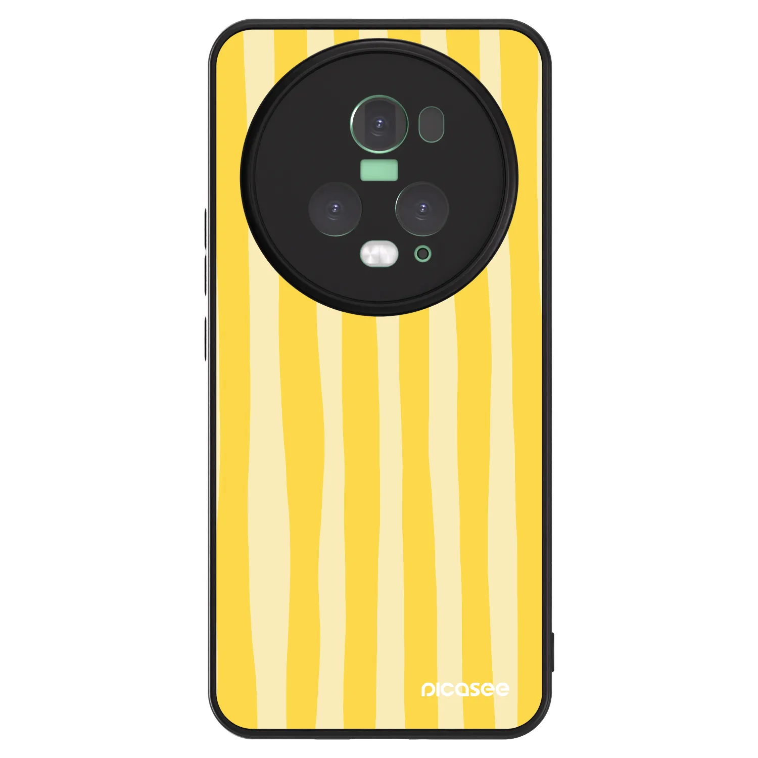 Picasee ULTIMATE CASE für Honor Magic5 Pro - Lines lemon